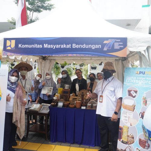 Bazaar Komunitas Masyarakat Bendungan Dalam Rangka Hari Bakti PUPR ke-77